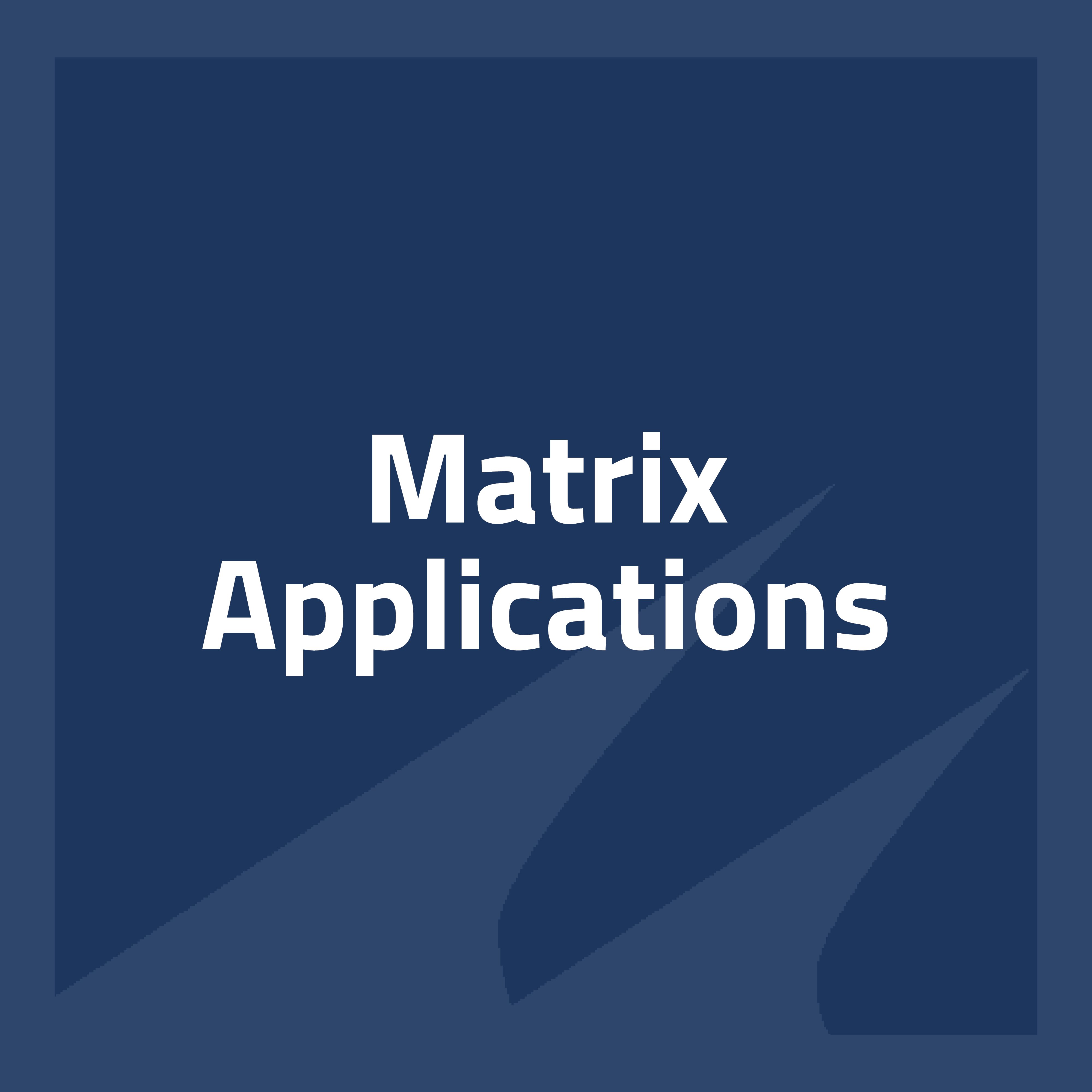 MatrixApplications